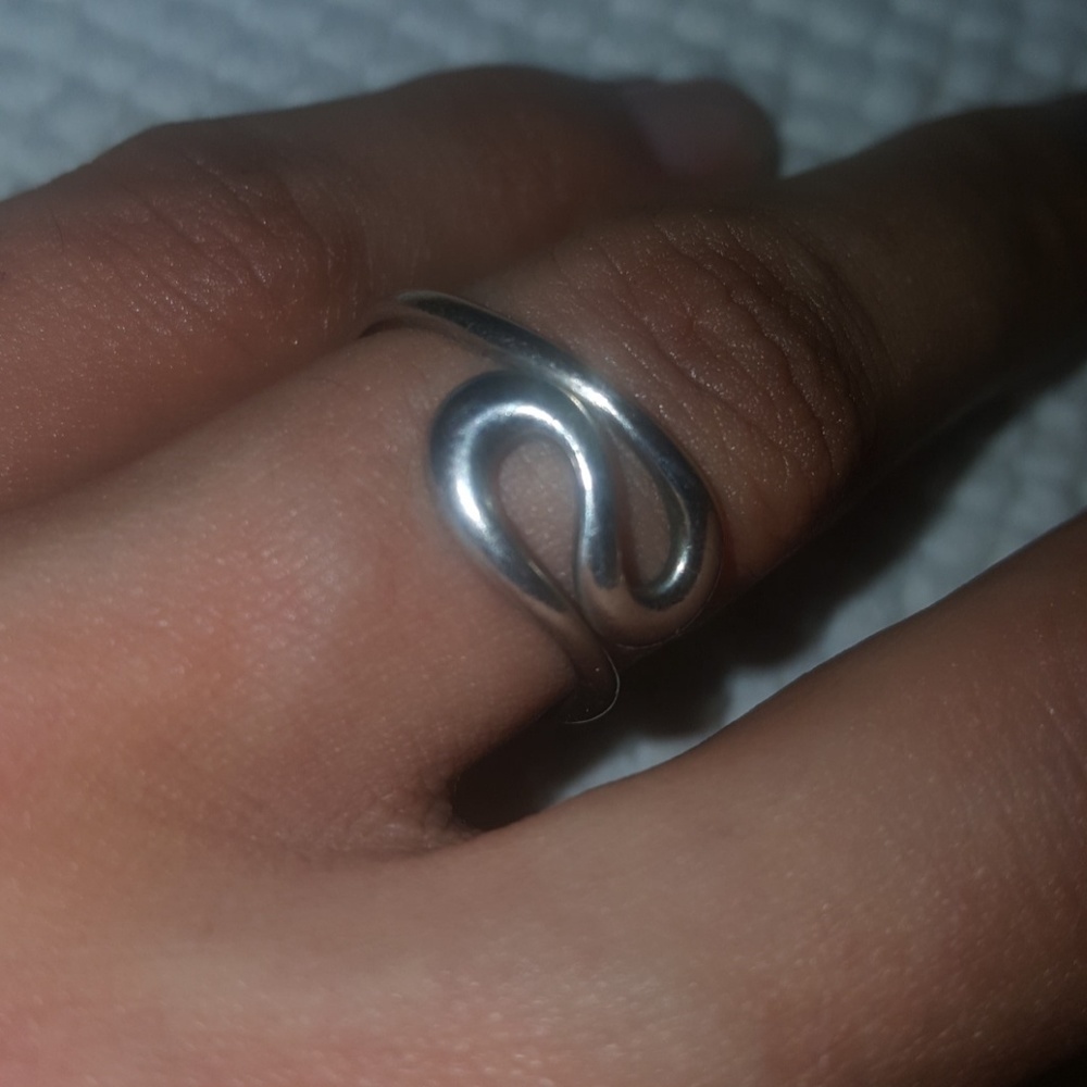 Tiffany&Co.925 Elsa Peretti Wave Ring